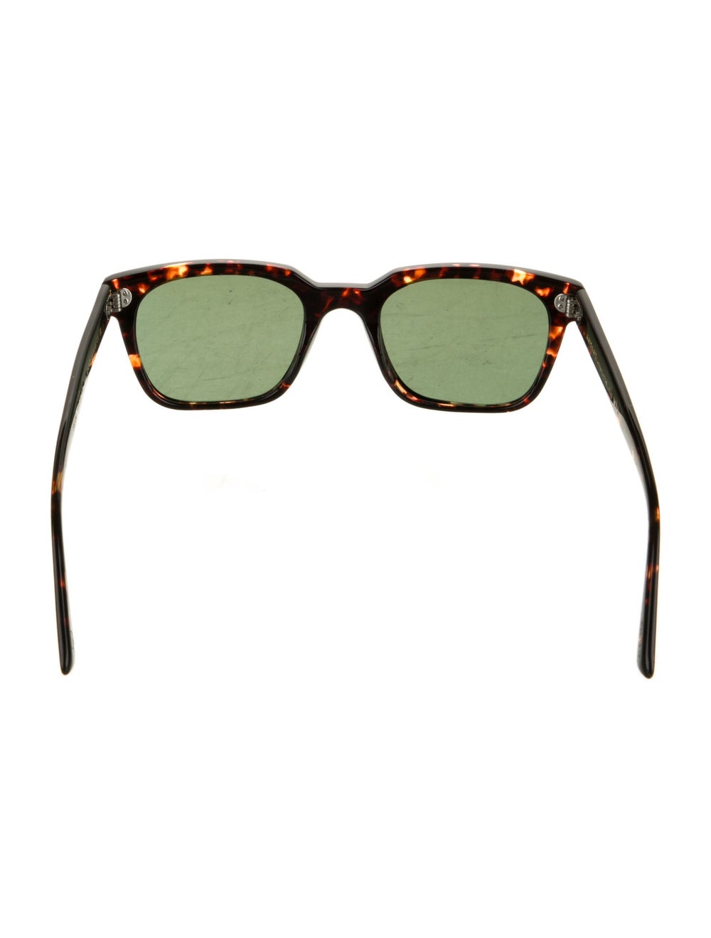 Moscot Square Sunglasses Black Tortoiseshell Acet… - image 3