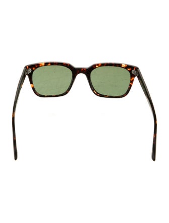 Moscot Square Tinted Sunglasses