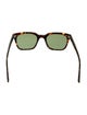 Moscot Square Tinted Sunglasses