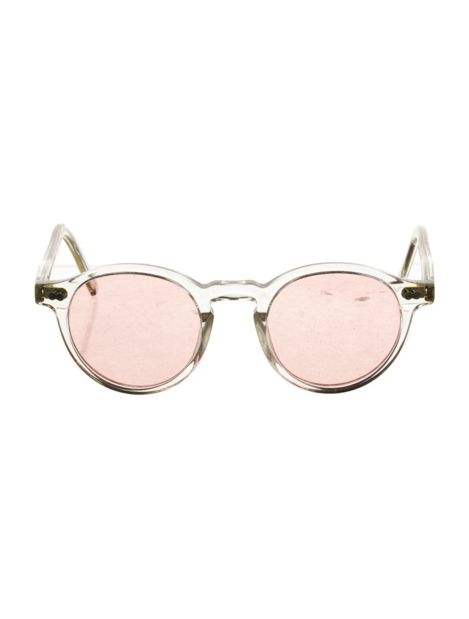 Moscot Round Tinted Sunglasses