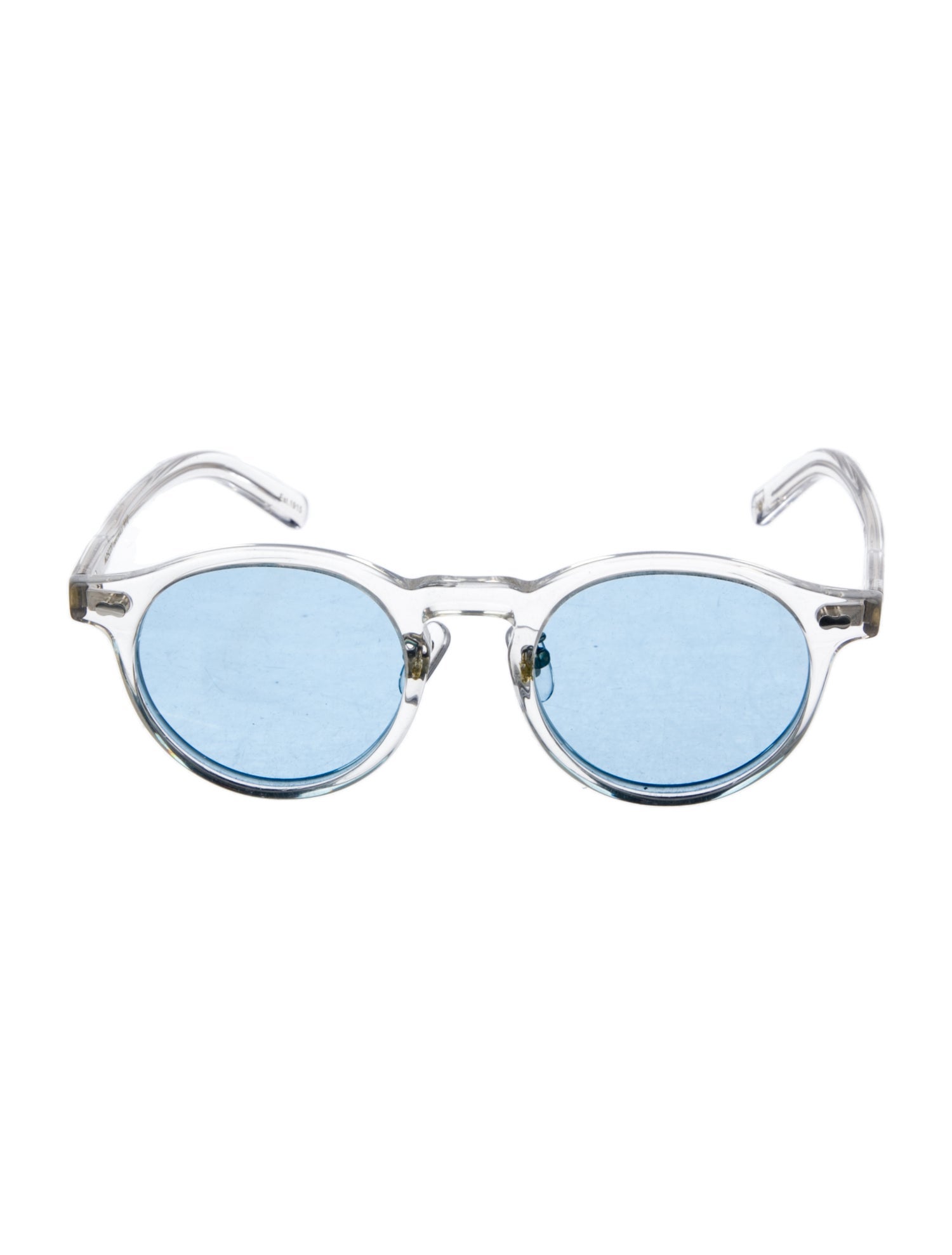 Moscot Round Tinted Sunglasses