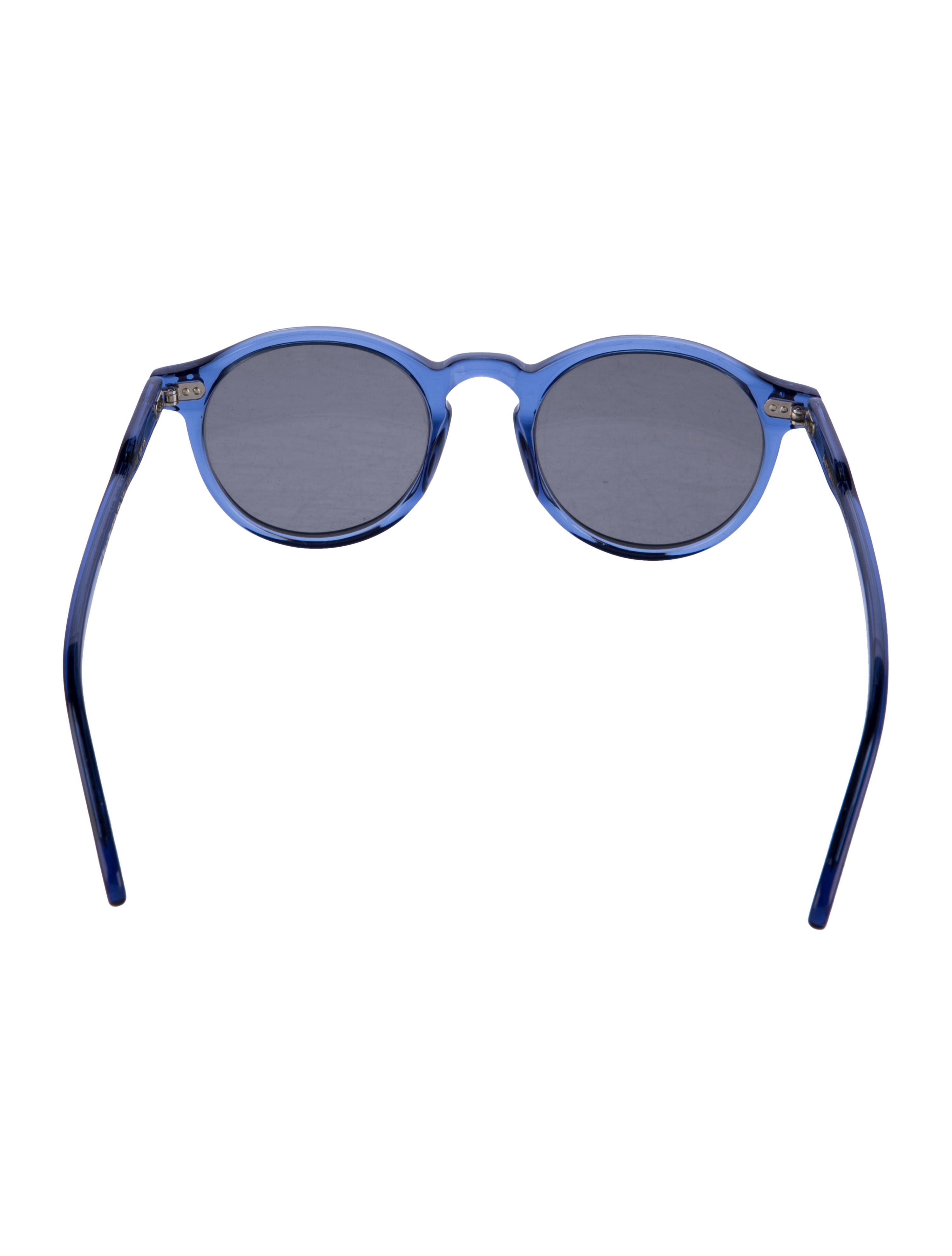 Moscot Round Tinted Sunglasses