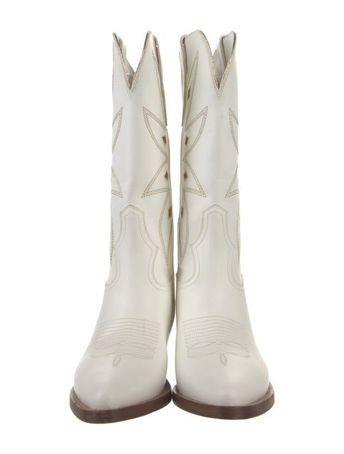 Partlow Leather Patterned Western Boots