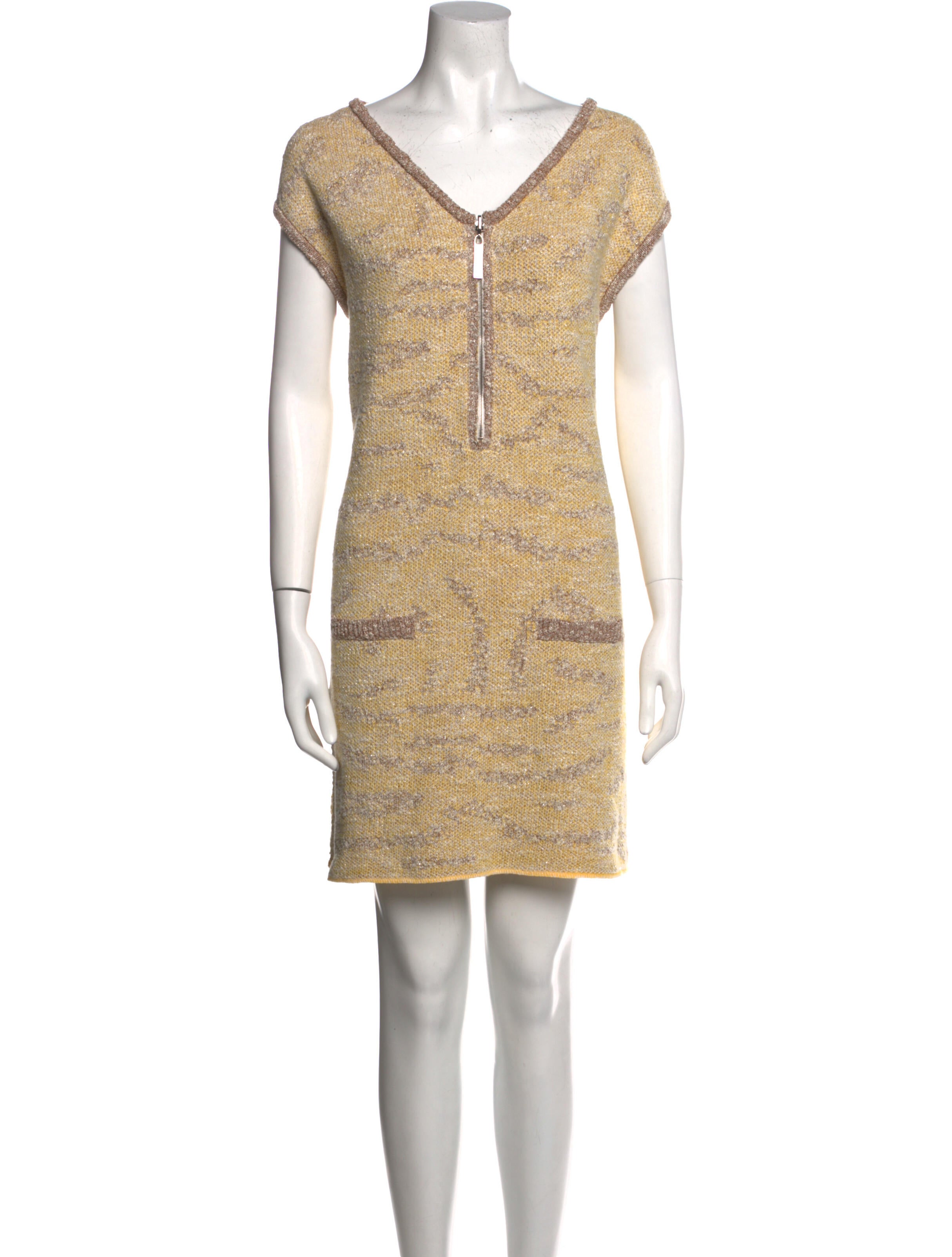 Maison Ullens Animal Print V-Neck Tunic