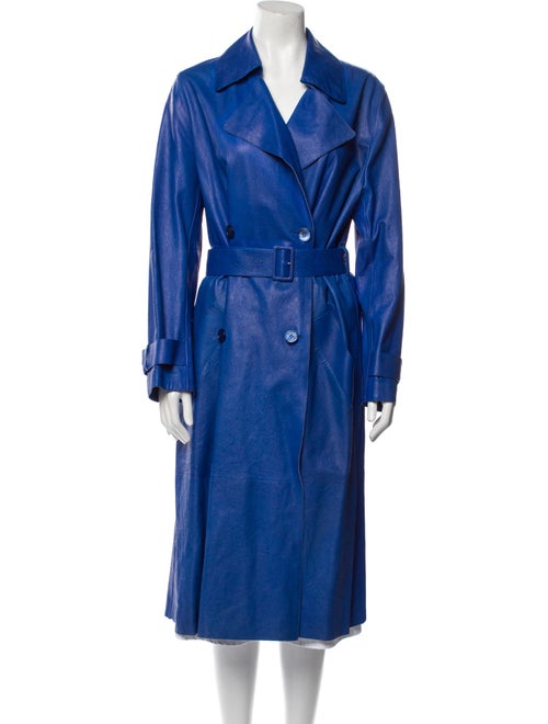 Maison Ullens Lamb Leather Trench Coat