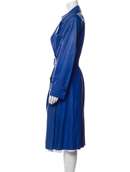 Maison Ullens Lamb Leather Trench Coat