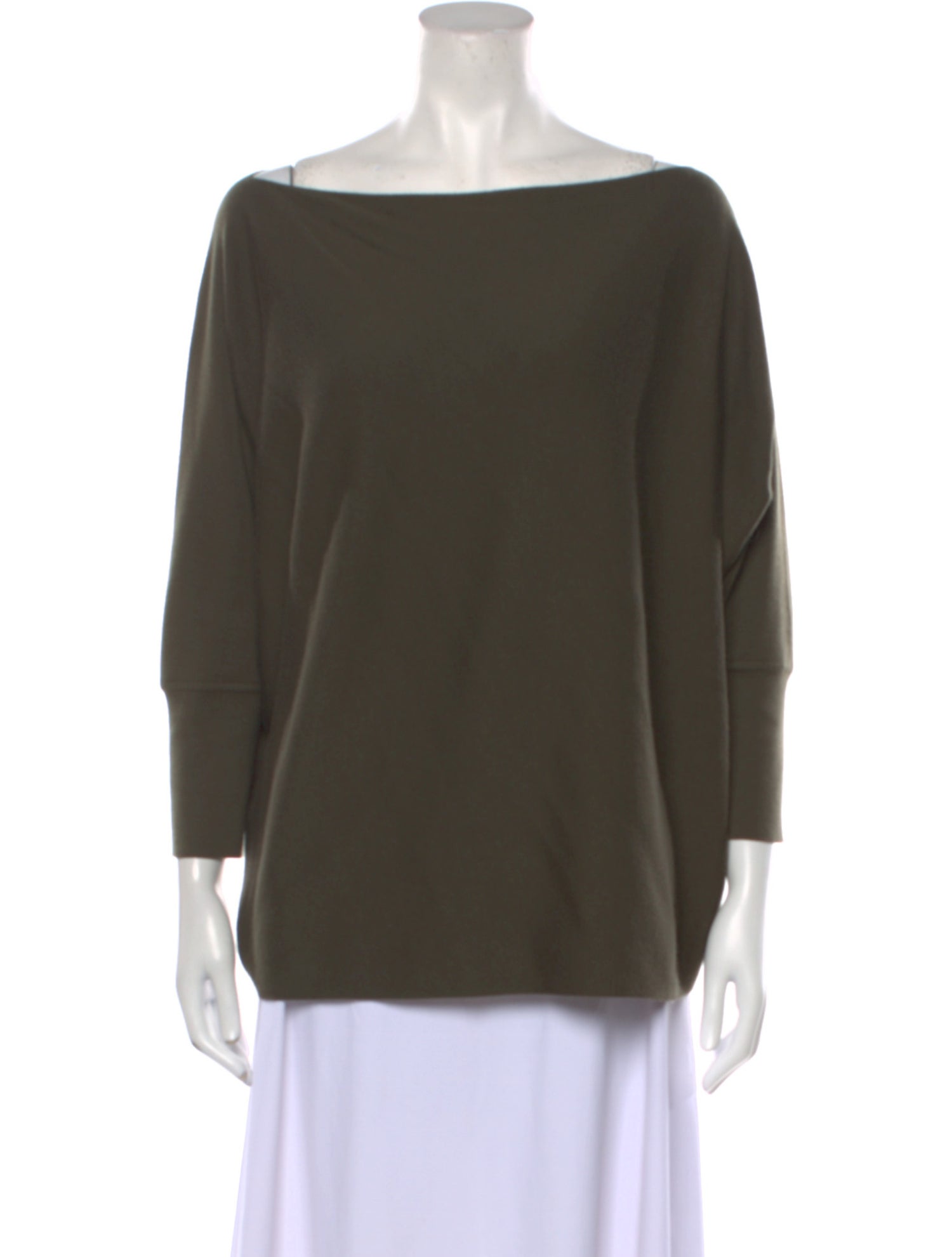 Maison Ullens Cashmere Bateau Neckline Sweater