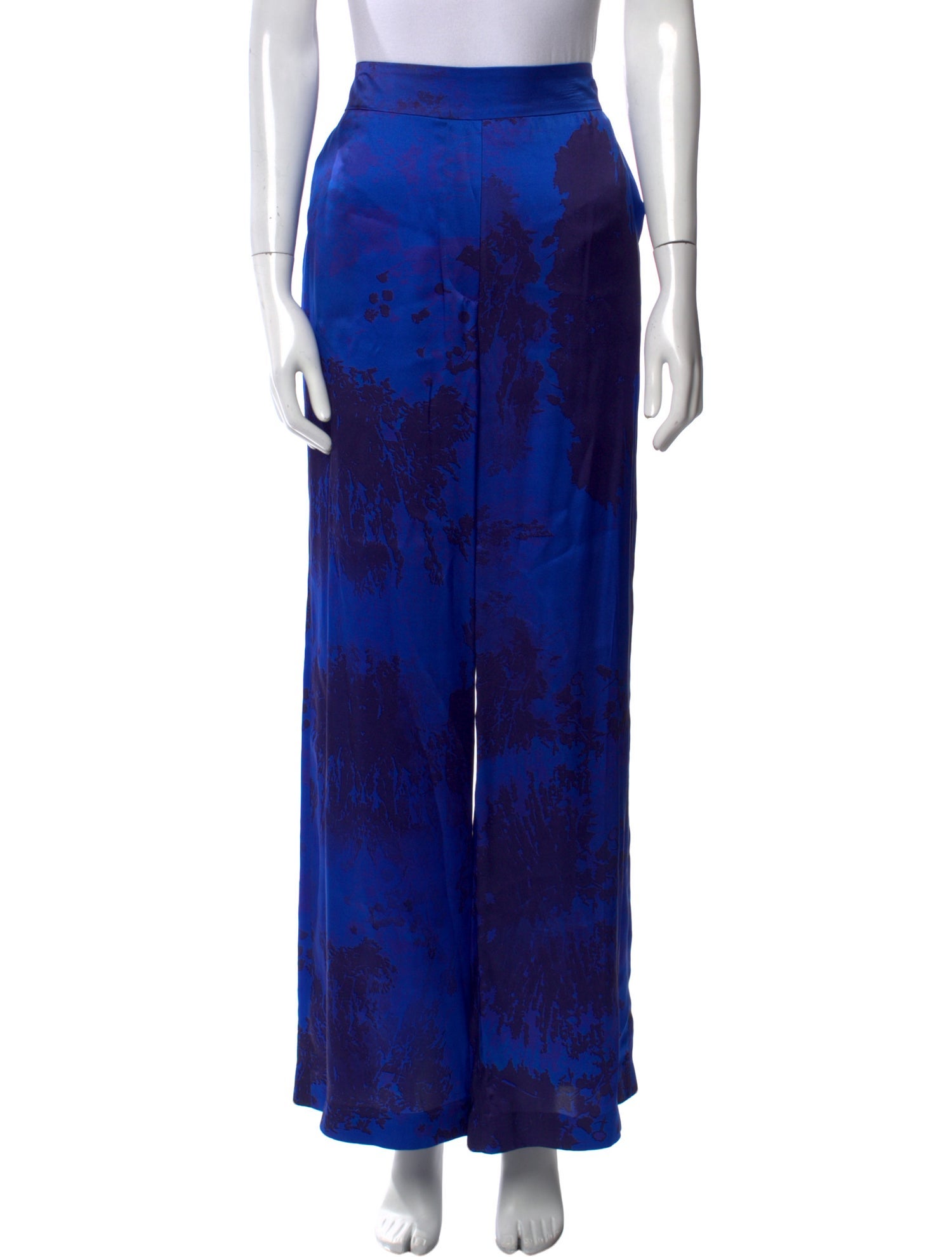 Maison Ullens Silk Wide Leg Pants