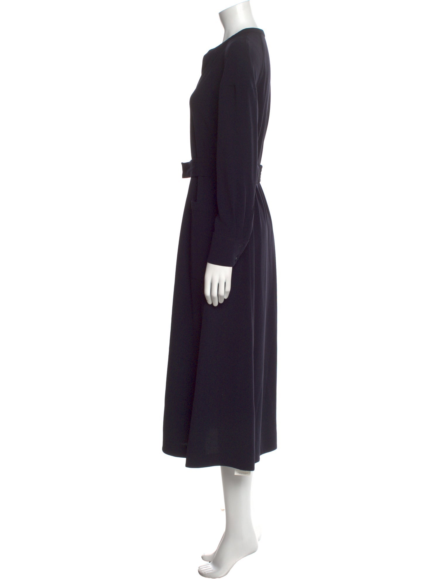 Maison Ullens V-Neck Long Dress