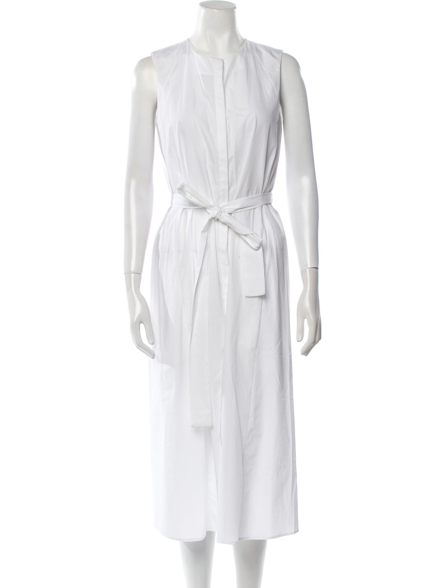 Maison Ullens Crew Neck Long Dress