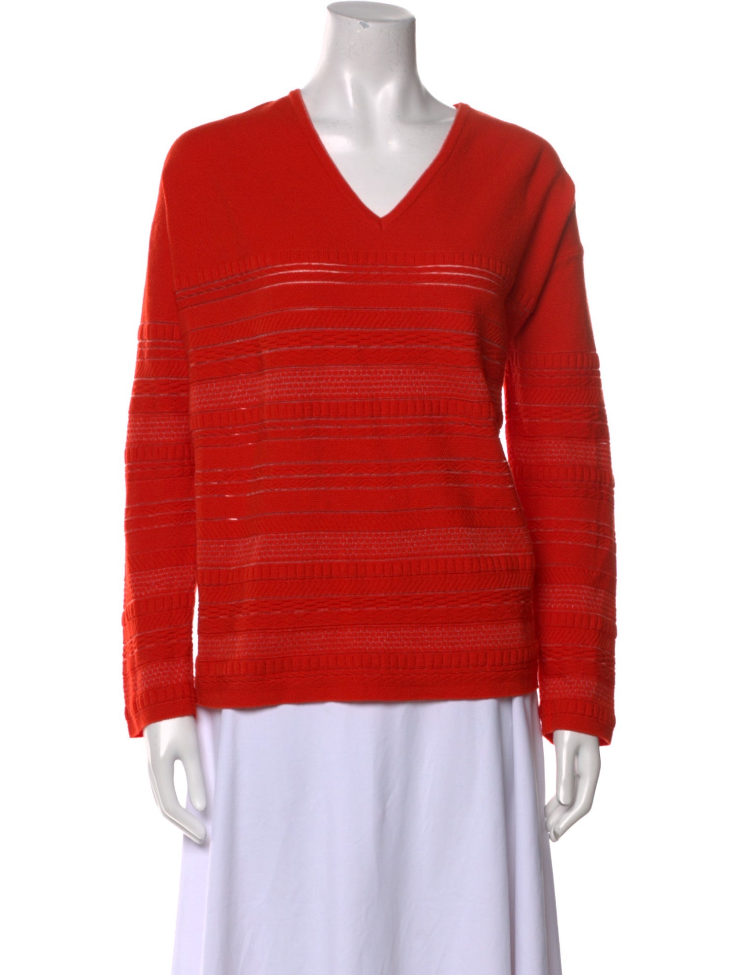 Maison Ullens Wool V-Neck Sweater