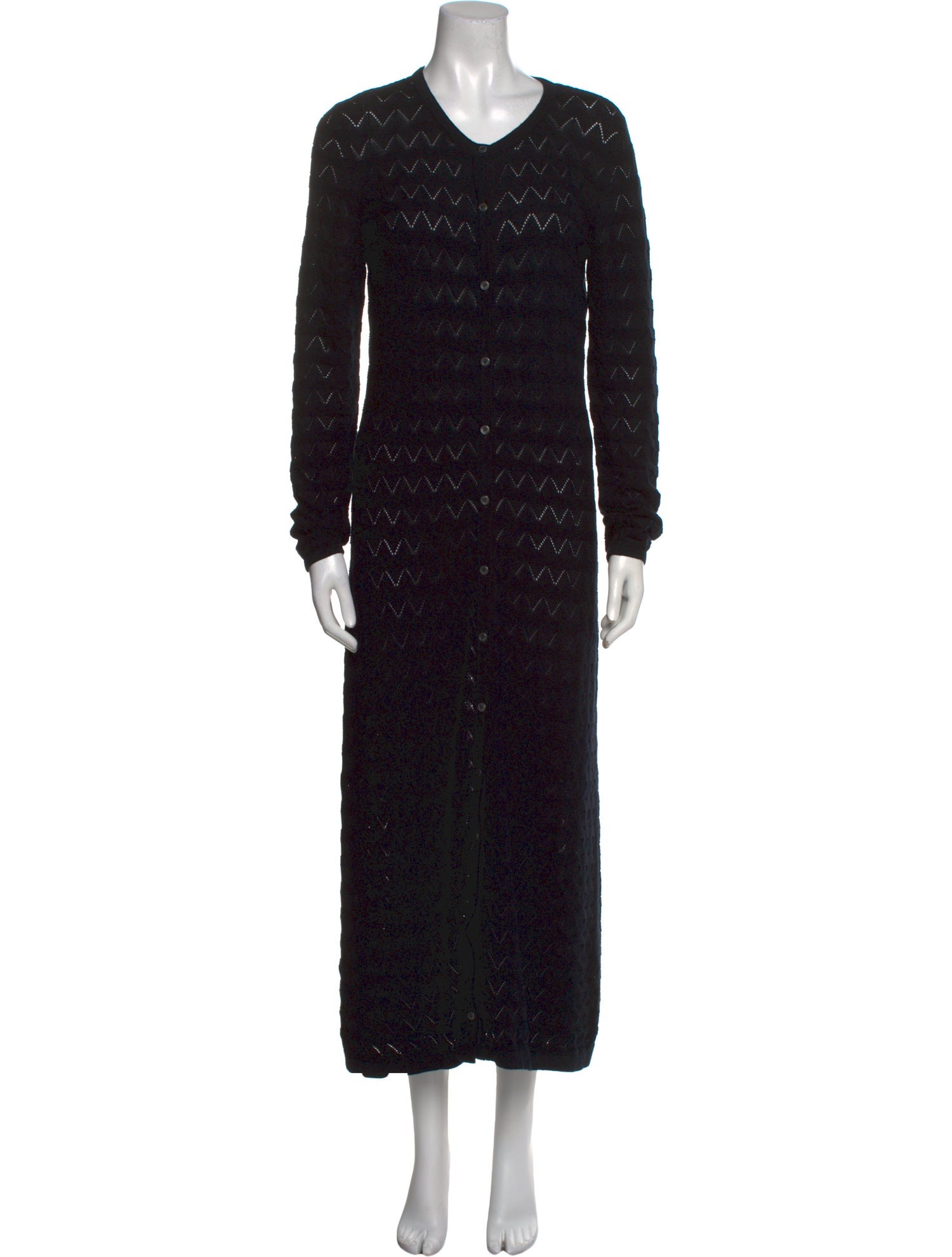 Maison Ullens Scoop Neck Long Dress