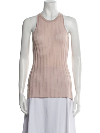 Maison Ullens Cashmere Scoop Neck Top