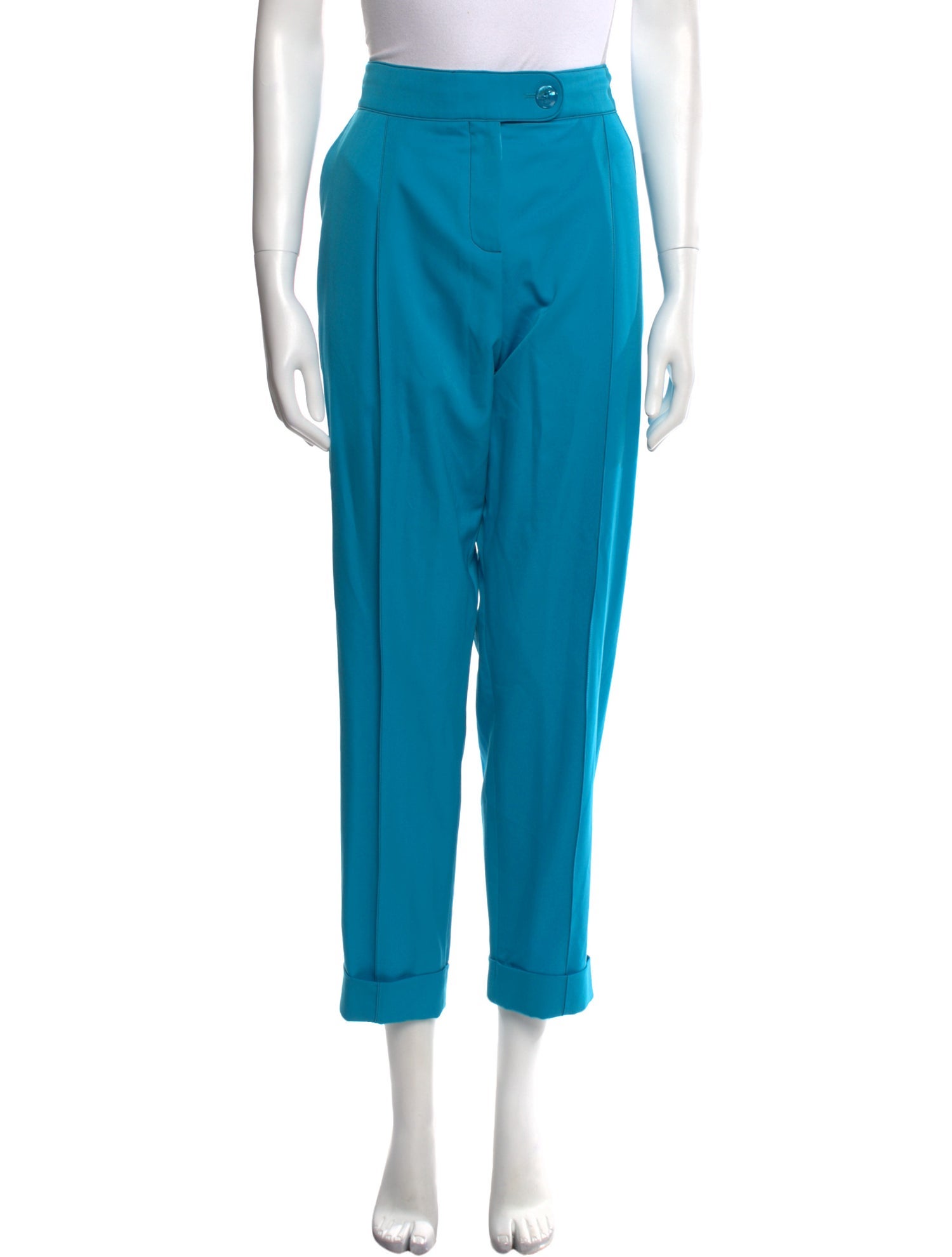 Maison Ullens Virgin Wool Straight Leg Pants