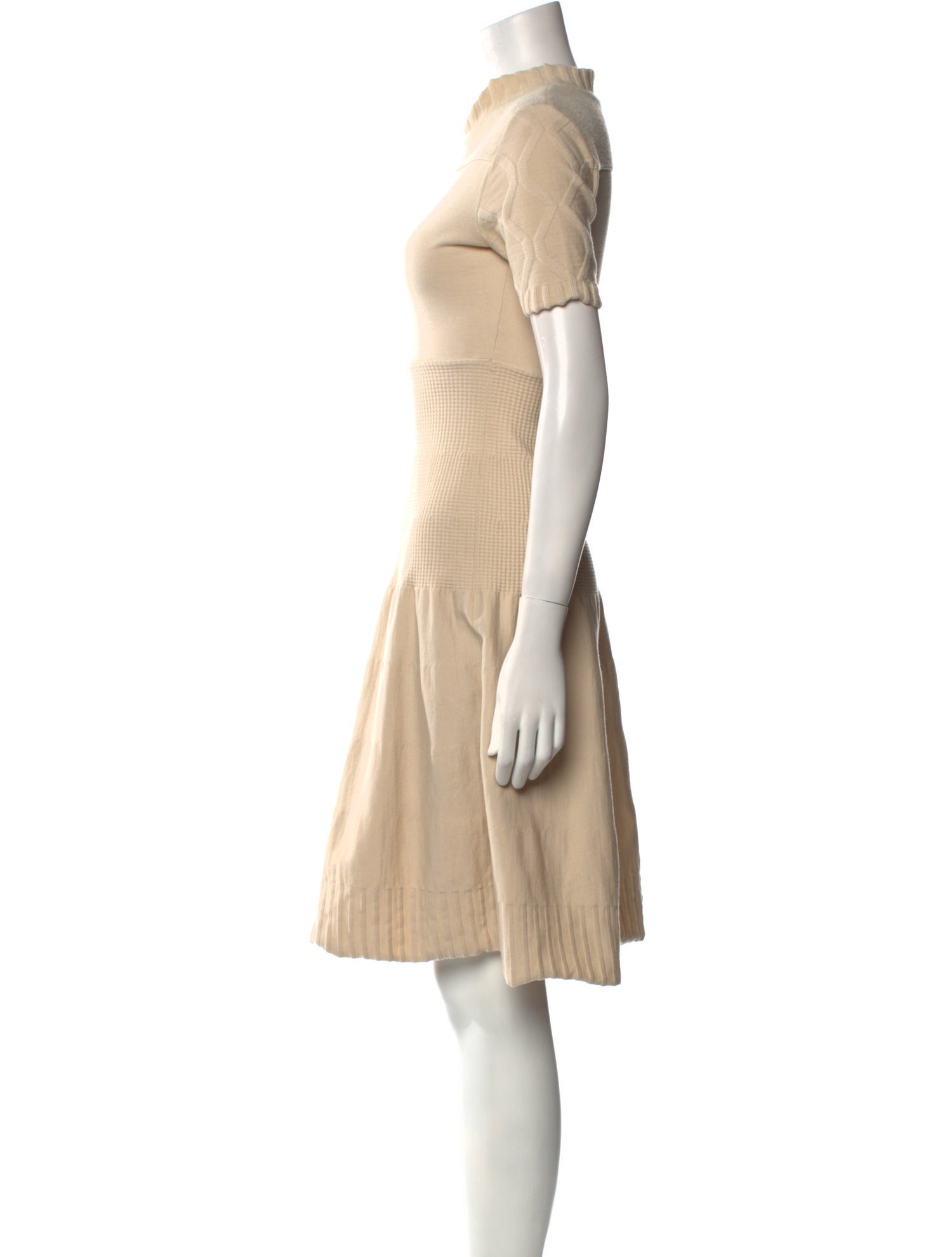 Maison Ullens Wool Knee-Length Dress