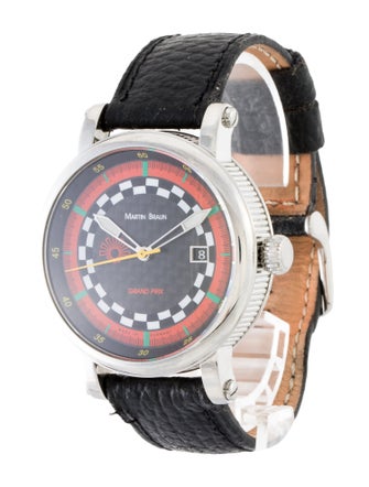 Martin Braun Grand Prix Orange Watch