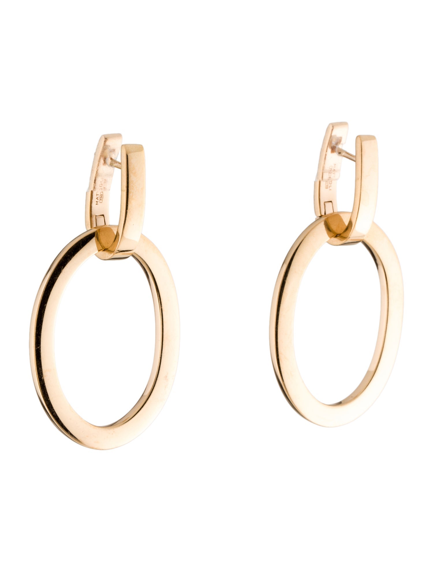 Mattioli 18K Aruba Oval Drop Earrings