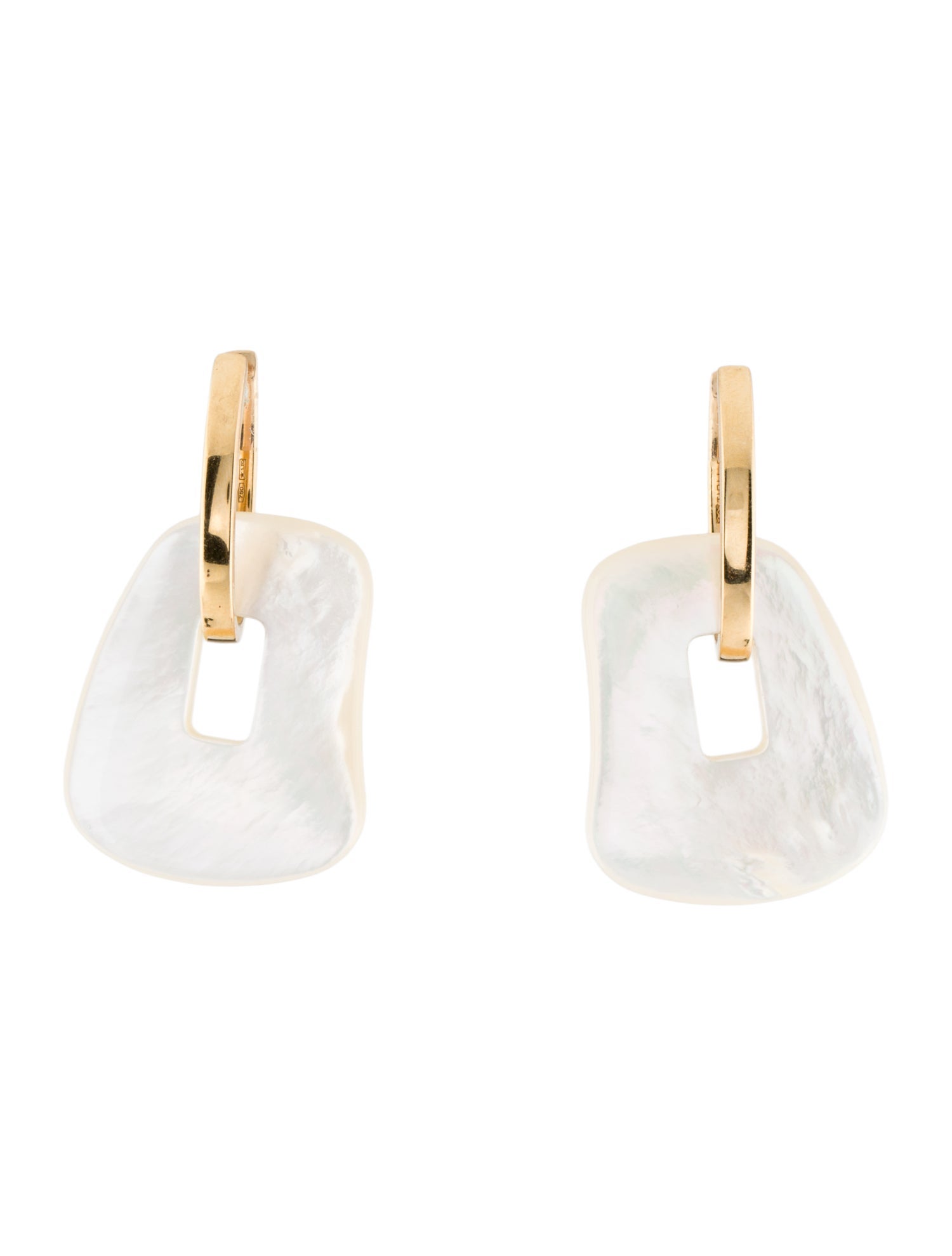 Mattioli Mother of Pearl Puzzle Drop Earrings