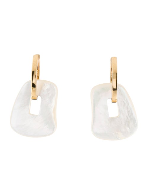 Mattioli Mother of Pearl Puzzle Drop Earrings