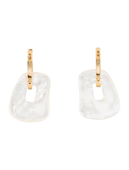 Mattioli Mother of Pearl Puzzle Drop Earrings