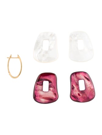 Mattioli Mother of Pearl Puzzle Drop Earrings