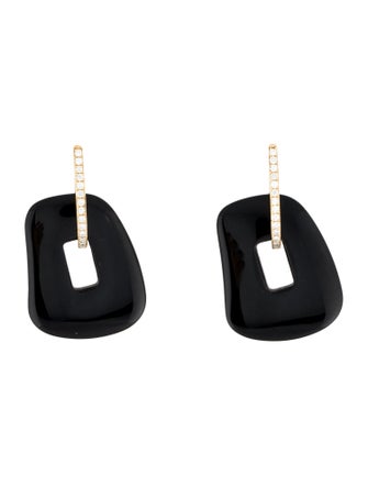 Mattioli 18K Onyx & Diamond Puzzle Earrings