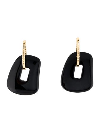 Mattioli 18K Onyx & Diamond Puzzle Earrings
