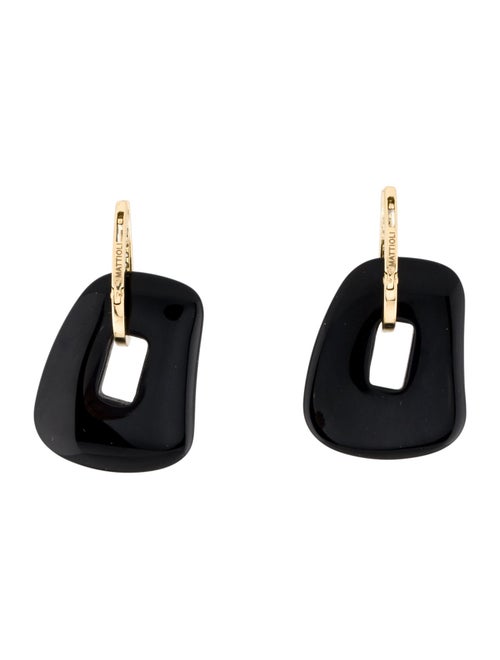 Mattioli 18K Onyx & Diamond Puzzle Earrings