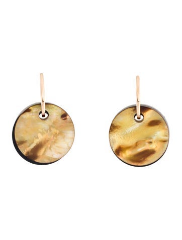 Mattioli Drop 18K Mother Of Pearl, Dyed of Pearl & Onyx Interchangeable Earrings