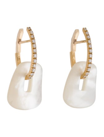 Mattioli 18K Multistone, Resin & Diamond Puzzle Drop Earrings