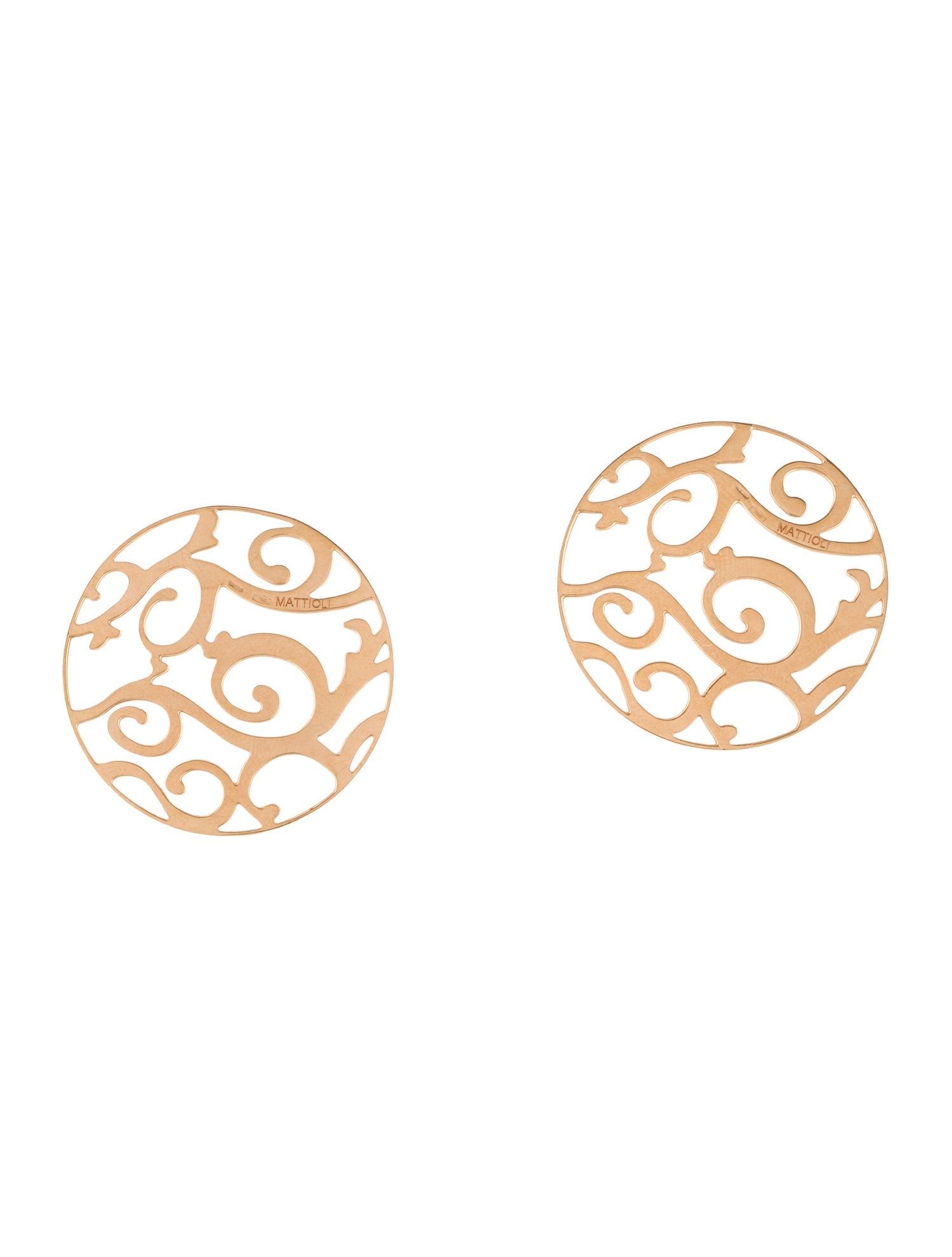 Mattioli 18K Vine Earring Enhancers