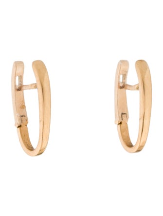 Mattioli 18K Oval Hoop Earrings