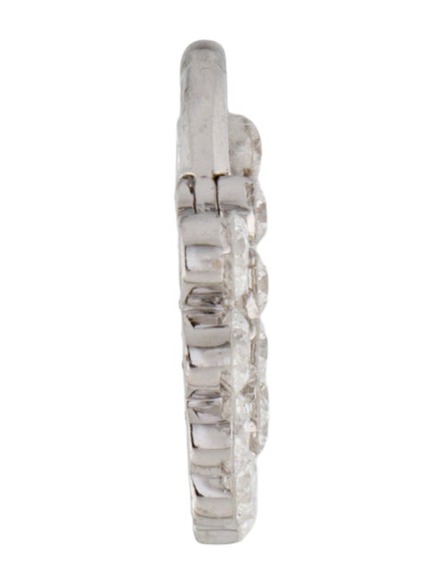 Maria Tash Diamond Invisible Apsara Hoop Earring