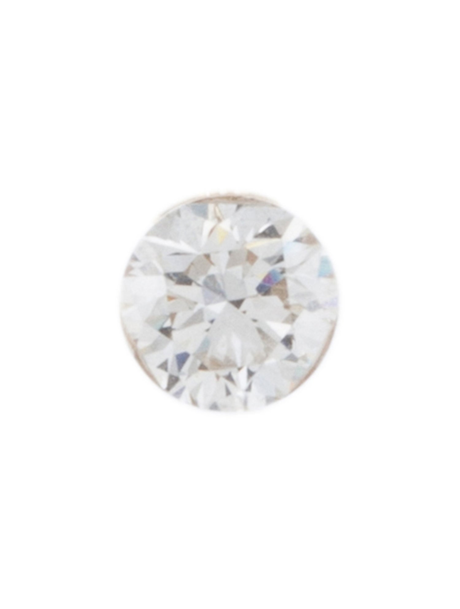 Maria Tash Diamond Invisible Set Threaded Single Stud Earring