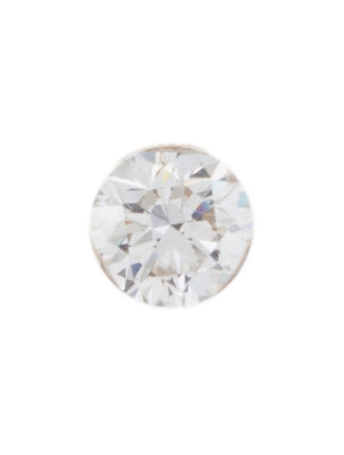 Maria Tash Diamond Invisible Set Threaded Single Stud Earring