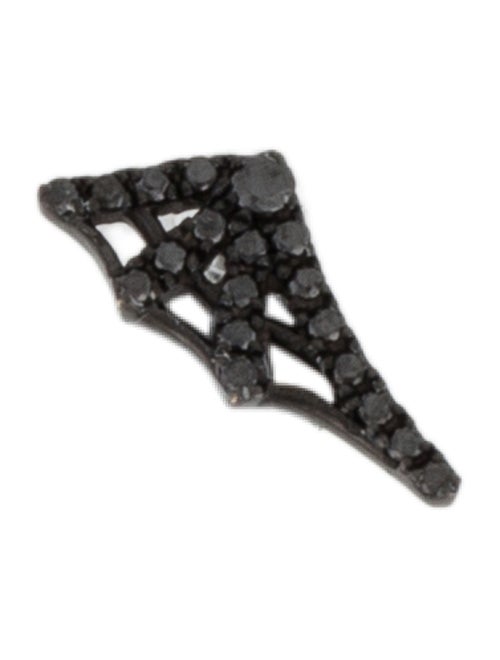 Maria Tash 18K Diamond Web Threaded Stud Earring