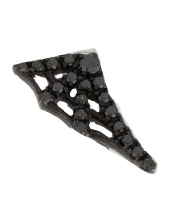 Maria Tash 18K Diamond Web Threaded Stud Earring