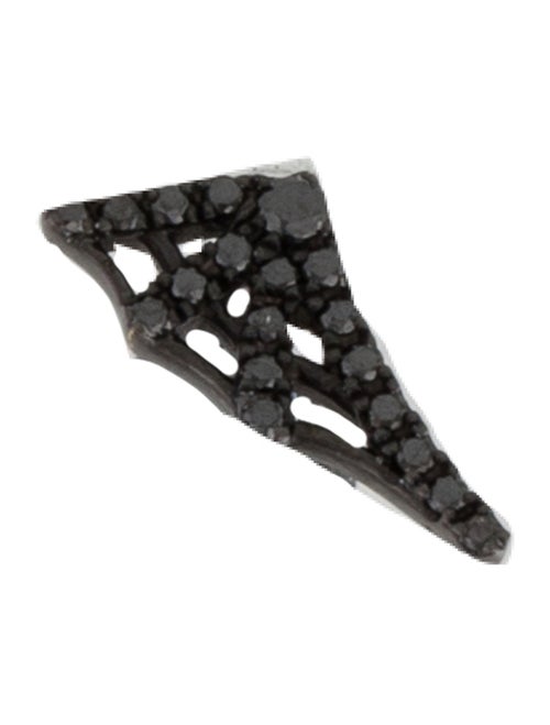 Maria Tash 18K Diamond Web Threaded Stud Earring