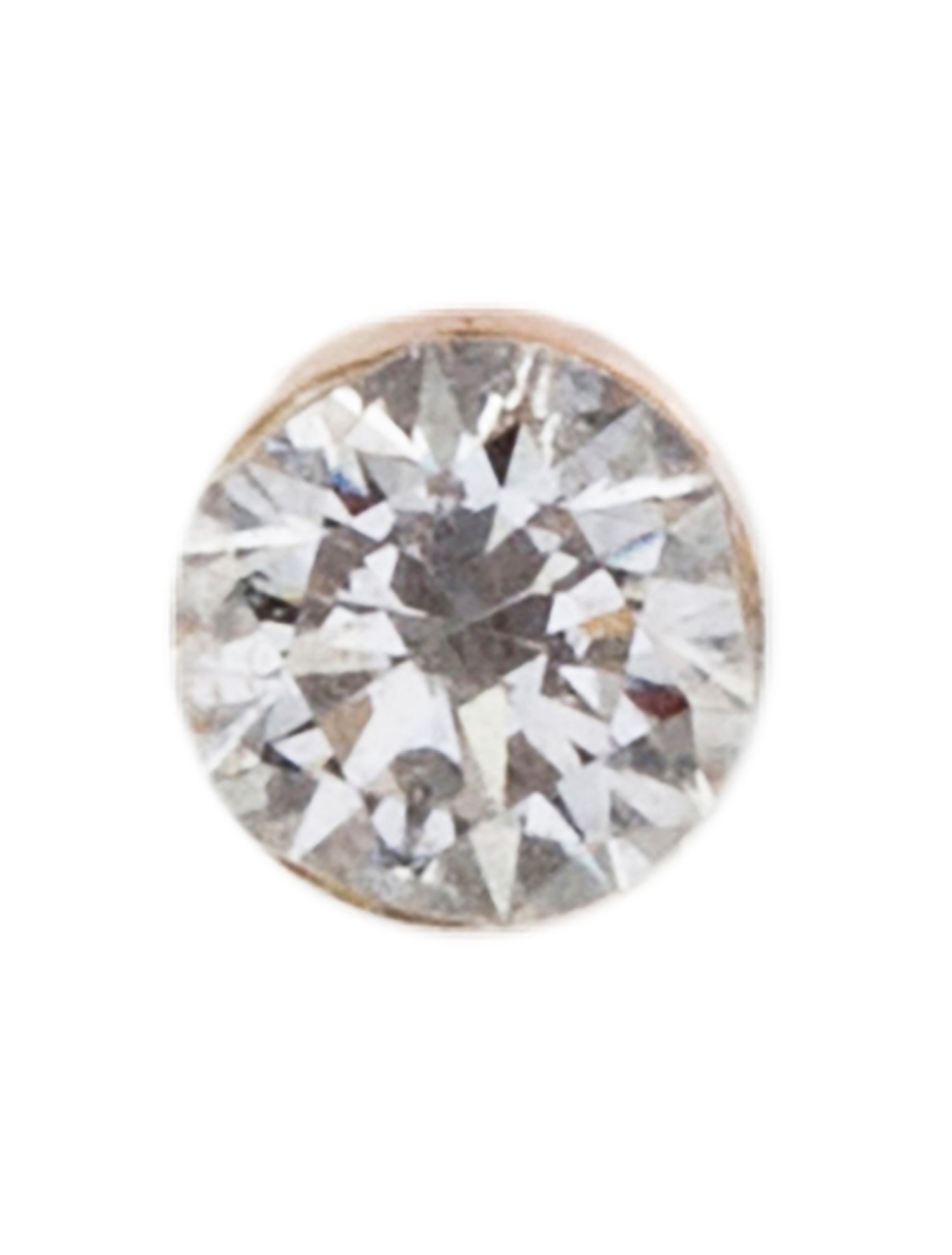 Maria Tash 14K Diamond Single Stud