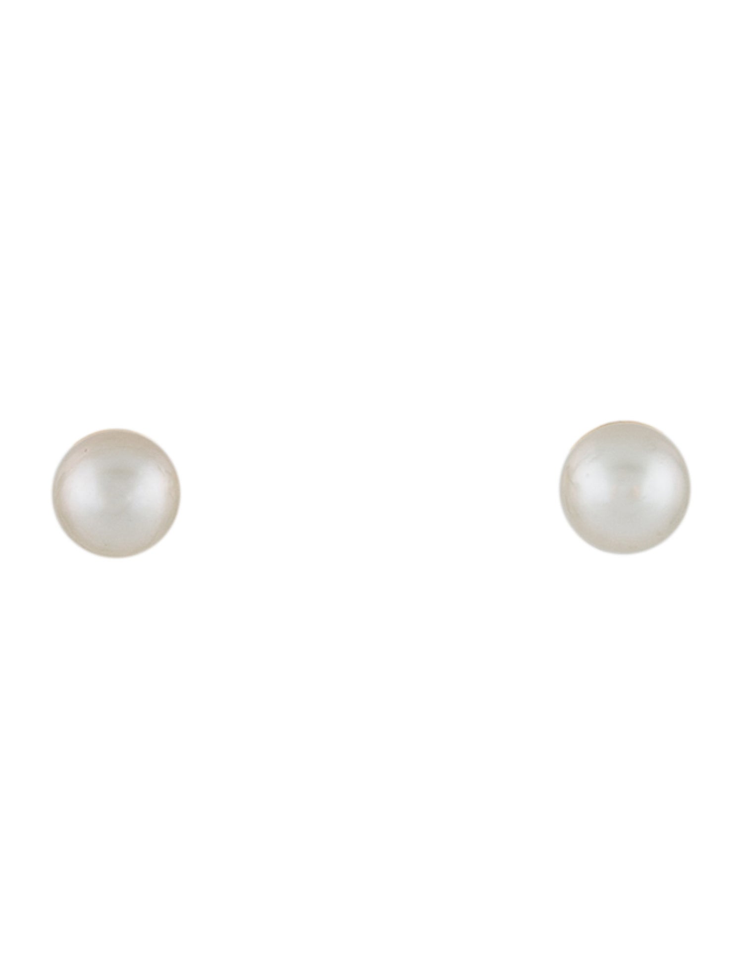 Mizuki 14K Pearl Stud Earrings