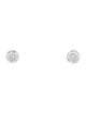 Maria Tash 14K Diamond Invisible Set Diamond Threaded Stud Earrings