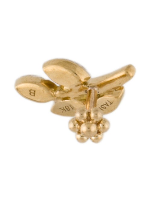 Maria Tash 18K Diamond Threaded Stud Earring