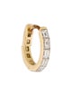 Maria Tash 18K Single Diamond Huggie Earring