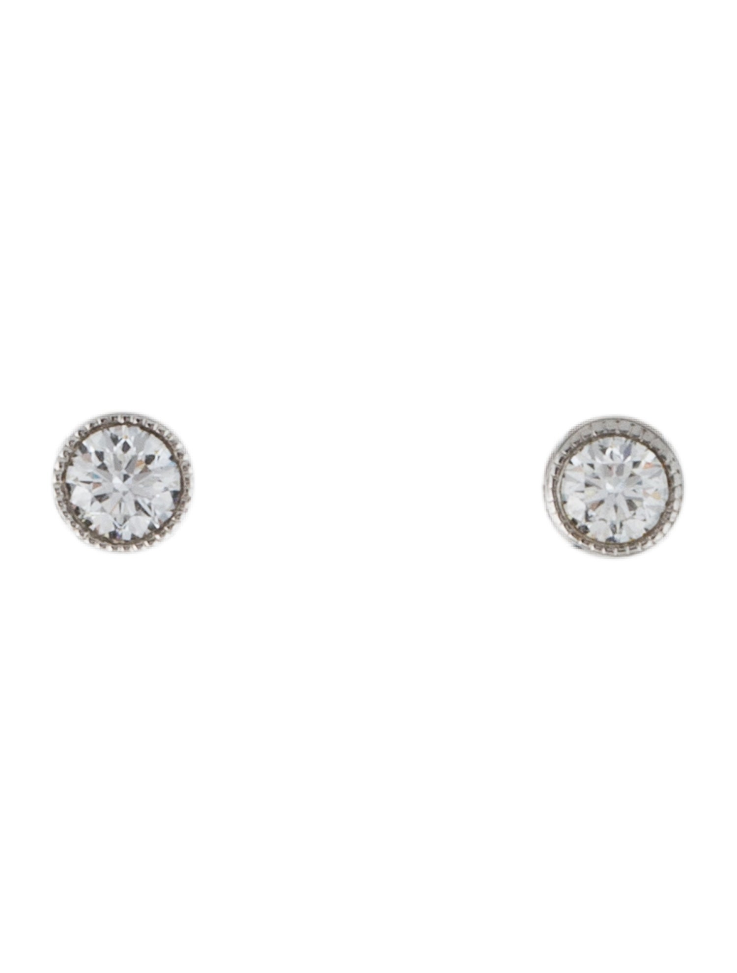 Maria Tash 18K Diamond Scalloped Single Stud Earring