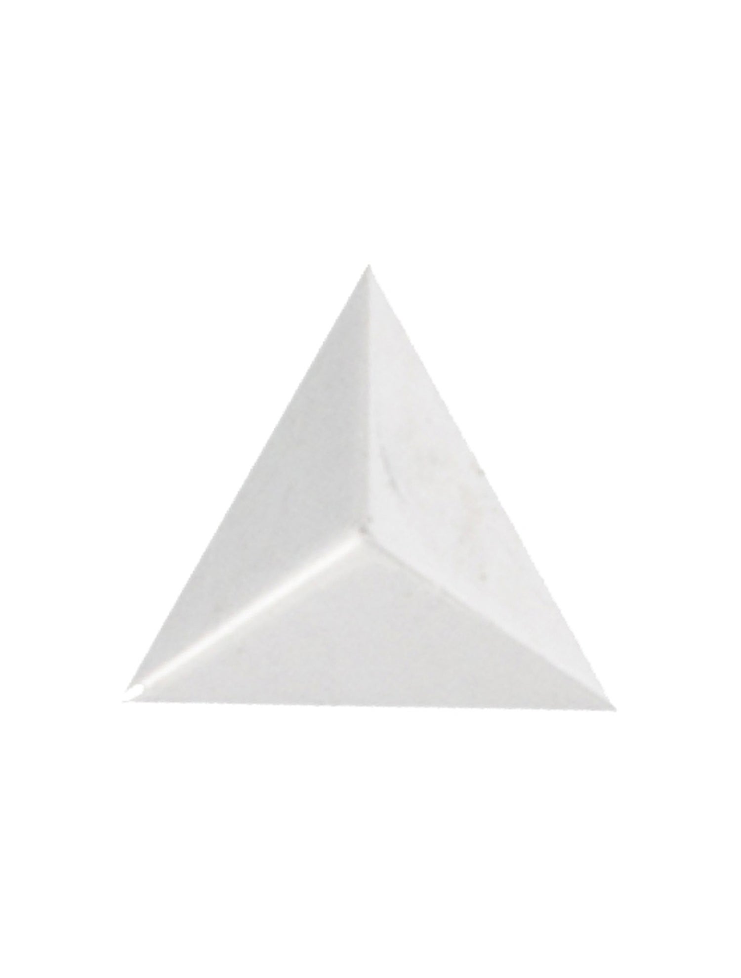 Maria Tash 14K Faceted Triangle Threaded Single Stud Earring
