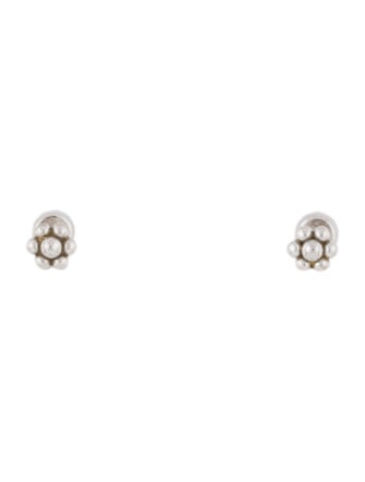 Maria Tash Diamond Threaded Stud Earrings
