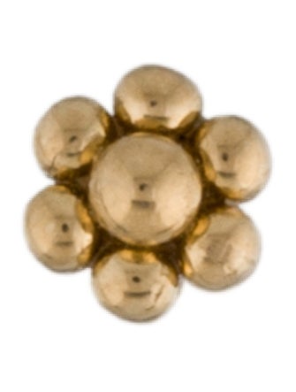 Maria Tash 14K Ball Threaded Stud Earring