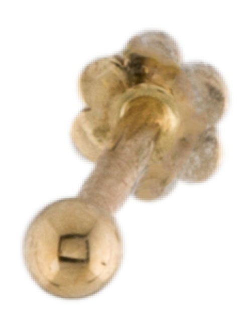 Maria Tash 14K Ball Threaded Stud Earring