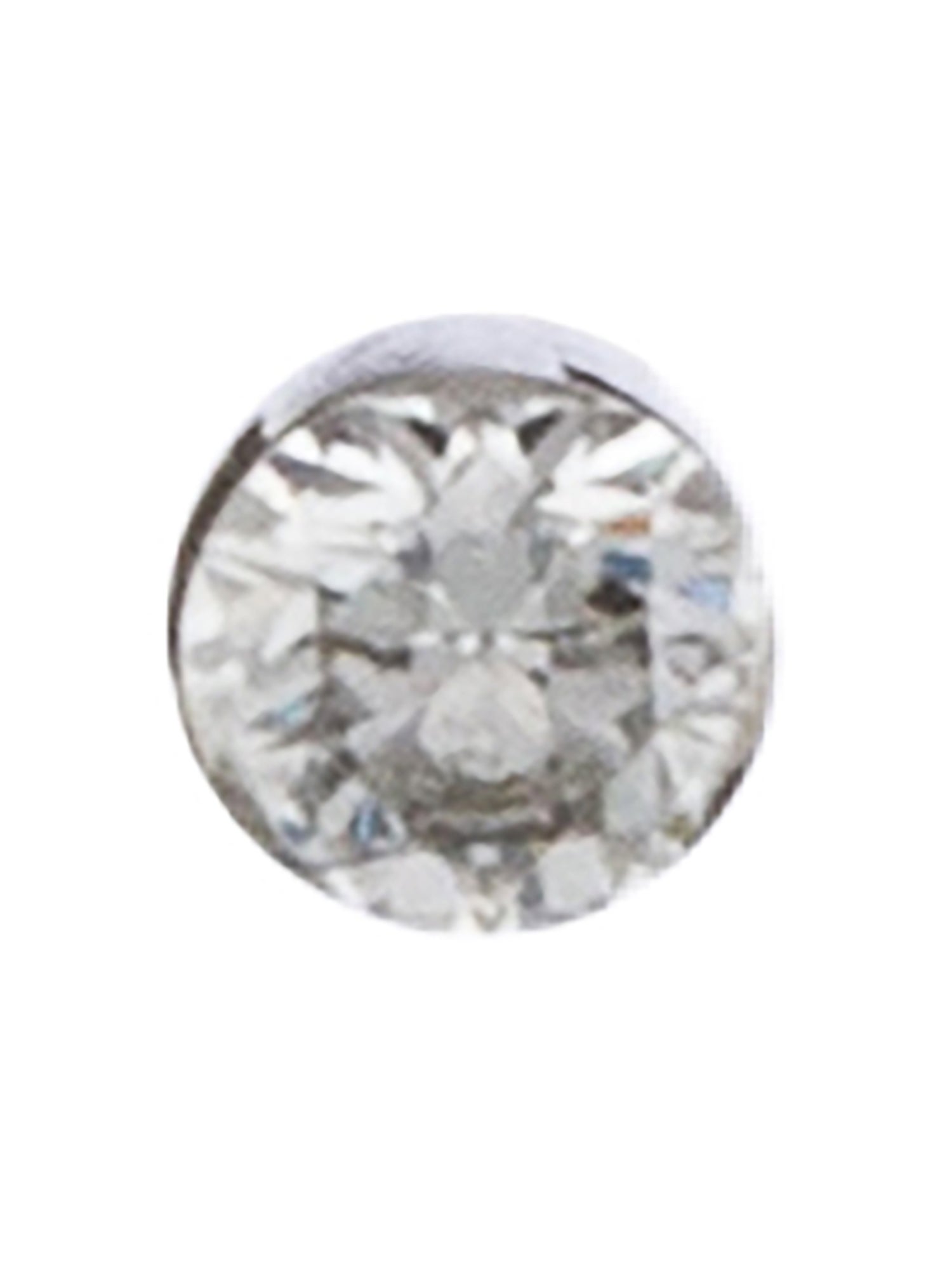 Maria Tash Diamond Invisible Set Threaded Stud Earring