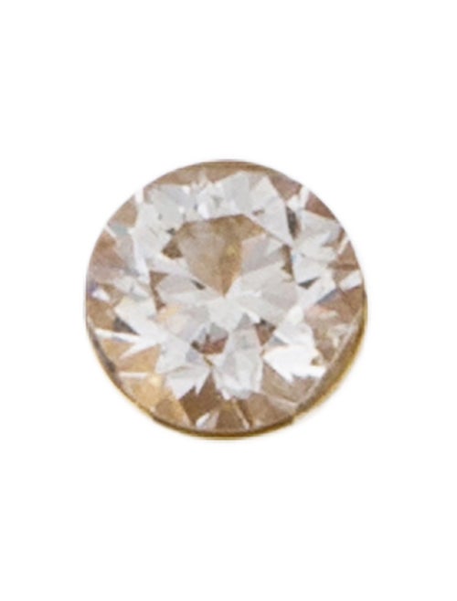 Maria Tash Diamond Invisible Set Single Threaded Stud Earring